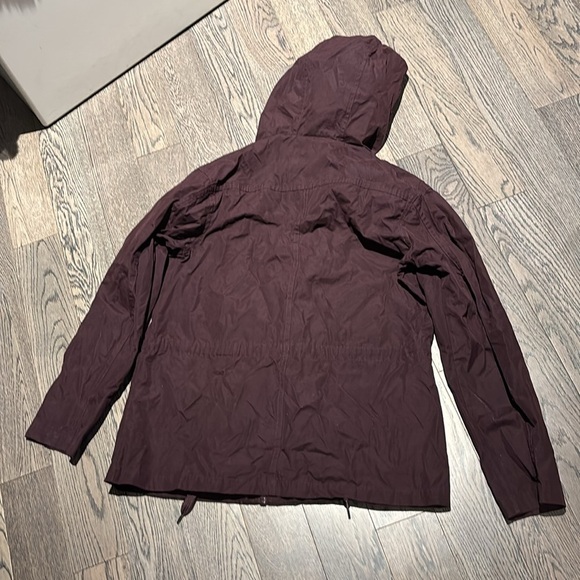 Joe fresh burgundy light jacket Sz Small - Picture 10 of 14